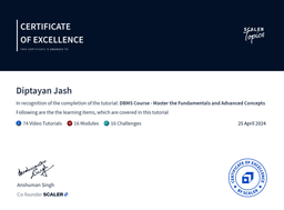 DBMS Course - Master the Fundamentals and Advanced Concepts